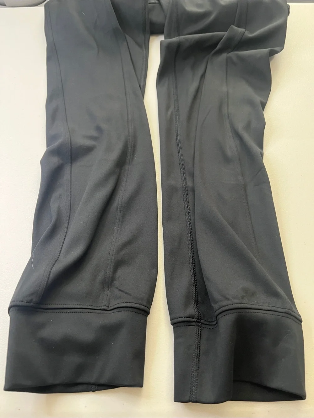 VS Pink Relay Knit Jogger Pants Black Size Medium NWT